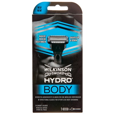 Станок для бритья Schick (Wilkinson Sword) HYDRO-5 BODY (+1 кассета)
