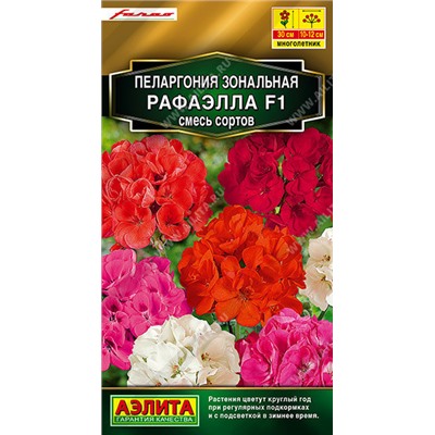 1700A Пеларгония Рафаэлла F1, смесь сортов 5 шт