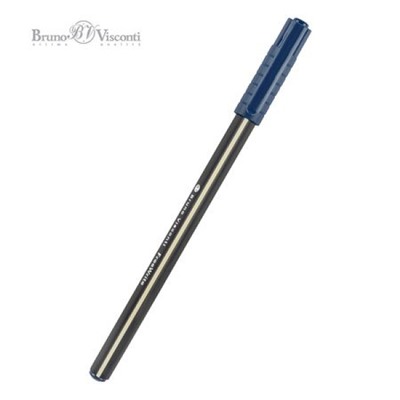 Ручка шариковая 0.7 мм "FreeWrite Black" синяя одноразовая 20-0327/01 Bruno Visconti