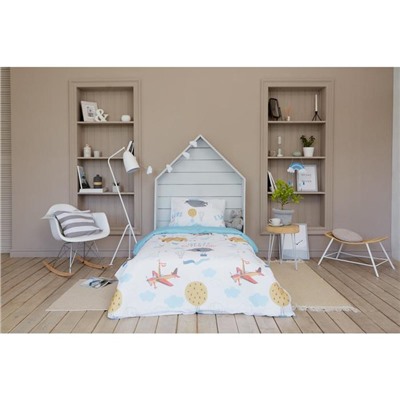 Постельное бельё 1.5-спальное «Этель. Авиатор», бязь