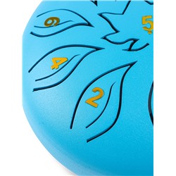 Глюкофон, цветок синий, 11 лепестков, 18×18×11 см