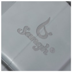 Ролик массажный Sangh, 45×14 см, цвет серый