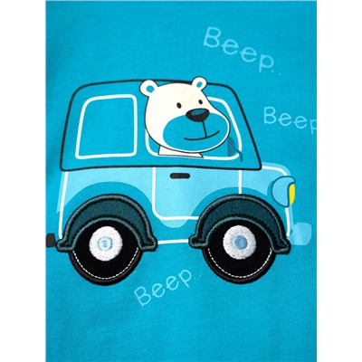 Джемпер детский трикотажный для мальчиков (футболка с длинными рукавами)