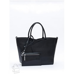 Сумка женская кожаная 1059C black Polina&Eiterou