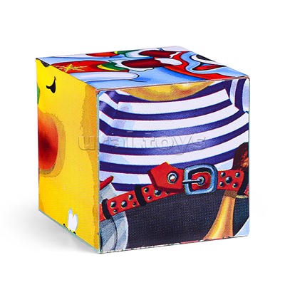 Кубики в картинках 07 "Персонажи сказок" (из 9-ти штук)