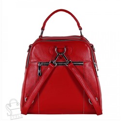 Рюкзак женский кожаный 99451 red Velina Fabbiano-Safenta/30