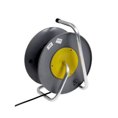 Удлинитель на катушке Luazon Lighting ECO, 4 розетки, 20 м, 10 А, ПВС 3х0.75 мм2, с з/к,IP20