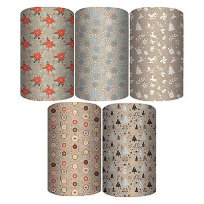 Бумага упаковочная  70х100 см НГ в ассортименте ZUMC-UGB-KR-710 крафт Academy style