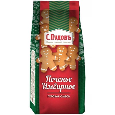 Мучная смесь Имбирное печенье С.Пудовъ 400 гр.