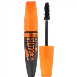 Rimmel London, Scandaleyes Curve Alert, тушь для ресниц, оттенок 001 черный, 12 мл (0,41 жидк. унции)