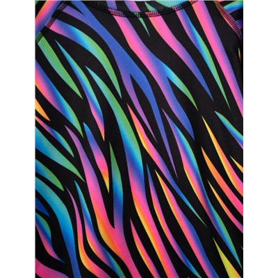 Термокомплект трикот. для девочек: фуфайка (футболка) с длин. рук, брюки