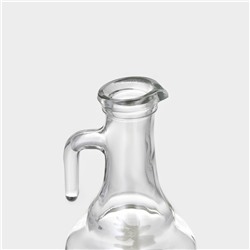 Бутылка для соуса и масла «Олива», 275 мл, стекло, прозрачная