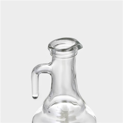 Бутылка для соуса и масла «Олива», 275 мл, стекло, прозрачная