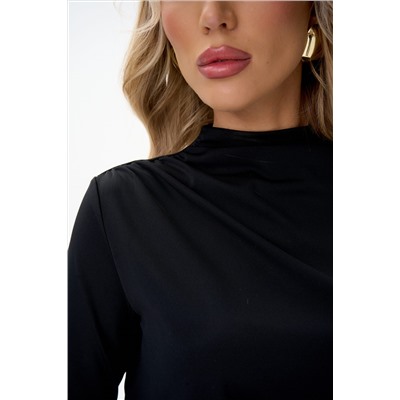 Лонгслив Нора (чёрный)