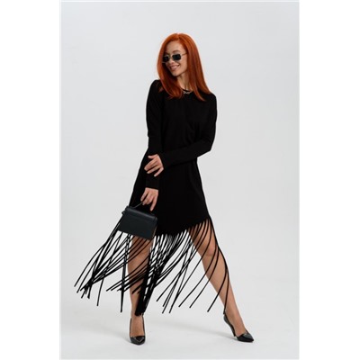 7471 Платье женское (Черный)