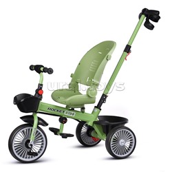 Велосипед 3-х колесный, зеленый