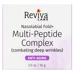 Reviva Labs, Nasolabial Fold+, мультипептидный комплекс, 55 г (2 унции)