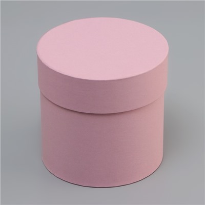 Набор круглых подарочных коробок 5 в 1 «Пыльная роза», 20×20×20 - 11×11×11 см см