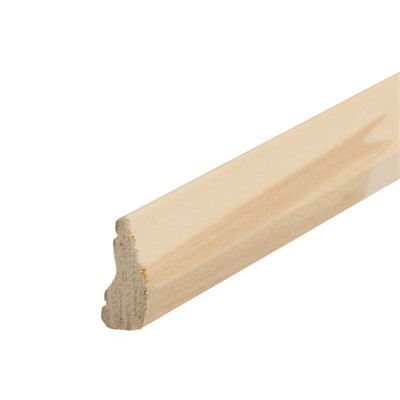 Плинтус сращённый для бани «Добропаровъ», осина, сорт А, 2400×30×12 мм