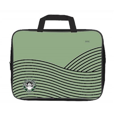 Папка А4 на молнии с ручками 350х265х40 мм "Кофейные истории" (095004) 31127 Хатбер