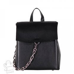 Рюкзак женский кожаный 5922Q black Polina&Eiterou/30