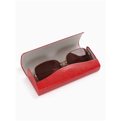 Футляр для очков на магните, 15.5×3.3×6 см, красный
