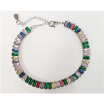 Браслет с цирконами