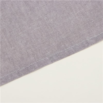 Простыня 1.5 спальная SL Home «Деним», 160×245 см, серая, жатый хлопок