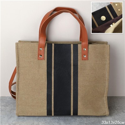 Сумка 33x13x25 / FX-2025 /уп 10/100/черная полоса на кнопке