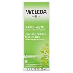 Weleda, антицеллюлитное масло для тела, с экстрактами березы, 100 мл (3,4 жидк. унции)