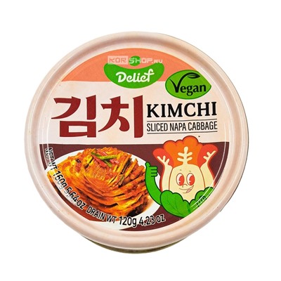 Кимчи из пекинской капусты Delief, Корея, 160 г Акция