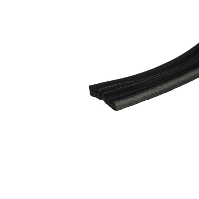 Уплотнитель резиновый ТУНДРА, профиль E, размер 4×9 мм, черный, в упаковке 6 м