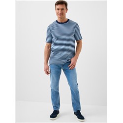 Брюки текстильные джинсовые для мужчин