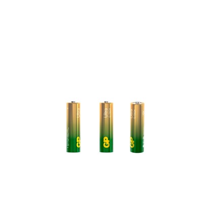 Батарейка алкалиновая GP Ultra, AA, LR6-2BL, 1.5 В, блистер, 2 шт.