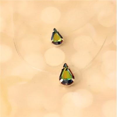 Кулон на леске Н01-8298р (двойной)