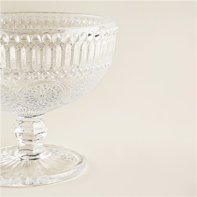 Креманка SL Home «Ларго», 300 мл, 12×10 см, стекло, прозрачная