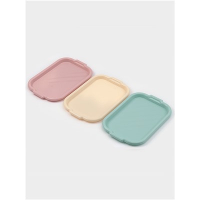 Поднос SparkPlast, 39×27 см, пластик, микс