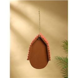 Подвесной декор «Скворечник», 23×15×18 см, дерево, красно-коричневый