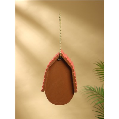 Подвесной декор «Скворечник», 23×15×18 см, дерево, красно-коричневый