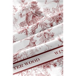 КПБ перкаль Mia Cara рис. 37103-1/15886-14 Winter Wood