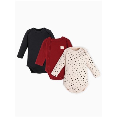 Боди детское «Крошка Я» 3 шт., рост 68-74 см