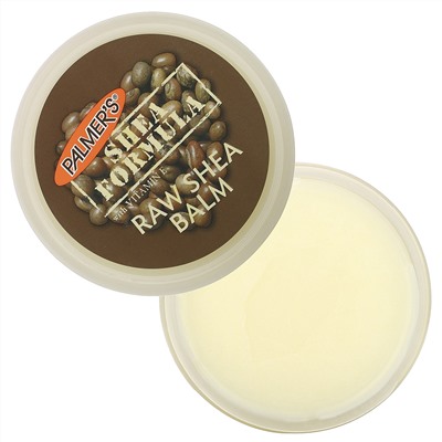 Palmer's, Shea Formula с витамином Е, увлажняющий бальзам с сырым маслом ши, 200 г (7,25 унции)