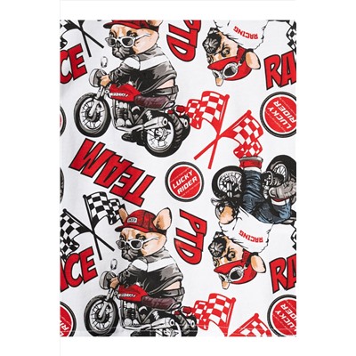 Комплект трикотажный для мальчиков: фуфайка (футболка), шорты PLAYTODAY, 1239876