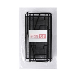 Органайзер для хранения, двухуровневый, 31×32×17 см, чёрный