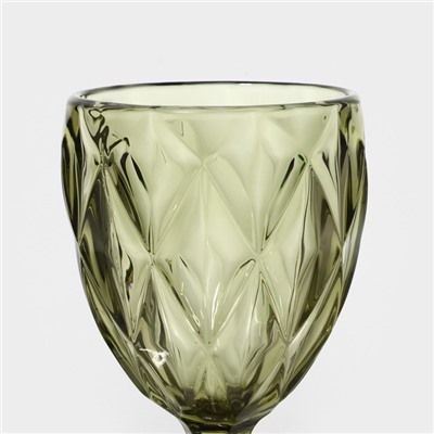 УЦЕНКА Набор бокалов «Круиз», 250 мл, 8×15.3 см, 6 шт., зелёные