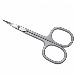 YOKO Ножницы маникюрные для кутикулы изогнутые / Premium Series SN 104, матовые, ручная заточка, 9 см 745