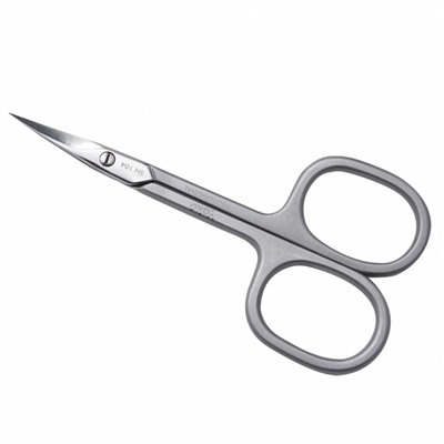 YOKO Ножницы маникюрные для кутикулы изогнутые / Premium Series SN 104, матовые, ручная заточка, 9 см 745