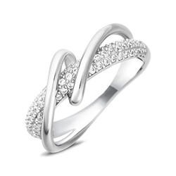 Кольцо, куб.циркон., BY-0324