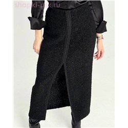 Монро шерсть букле люрекс Юбка (44-50)