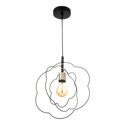 Светильник BayerLux «Вонел» Е27 40 Вт черный 30×30×100 см